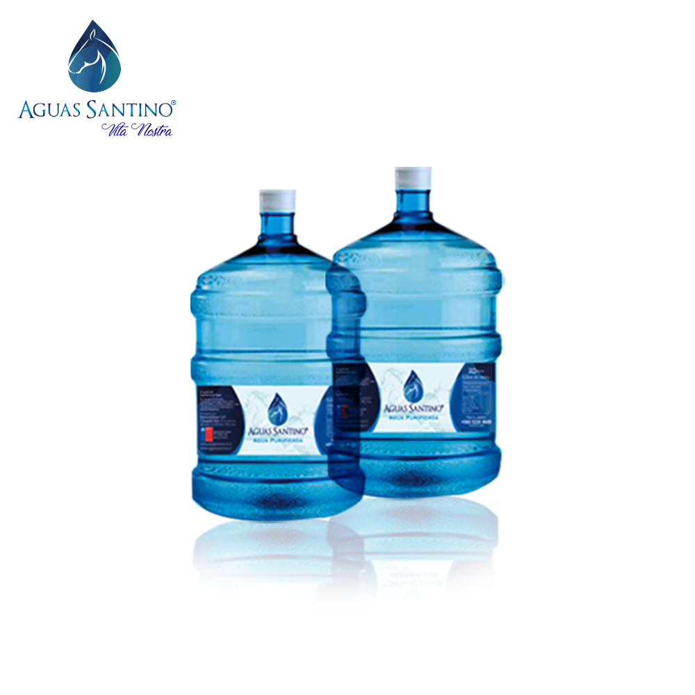Recarga bidones de agua purificada de 20 litros a domicilio